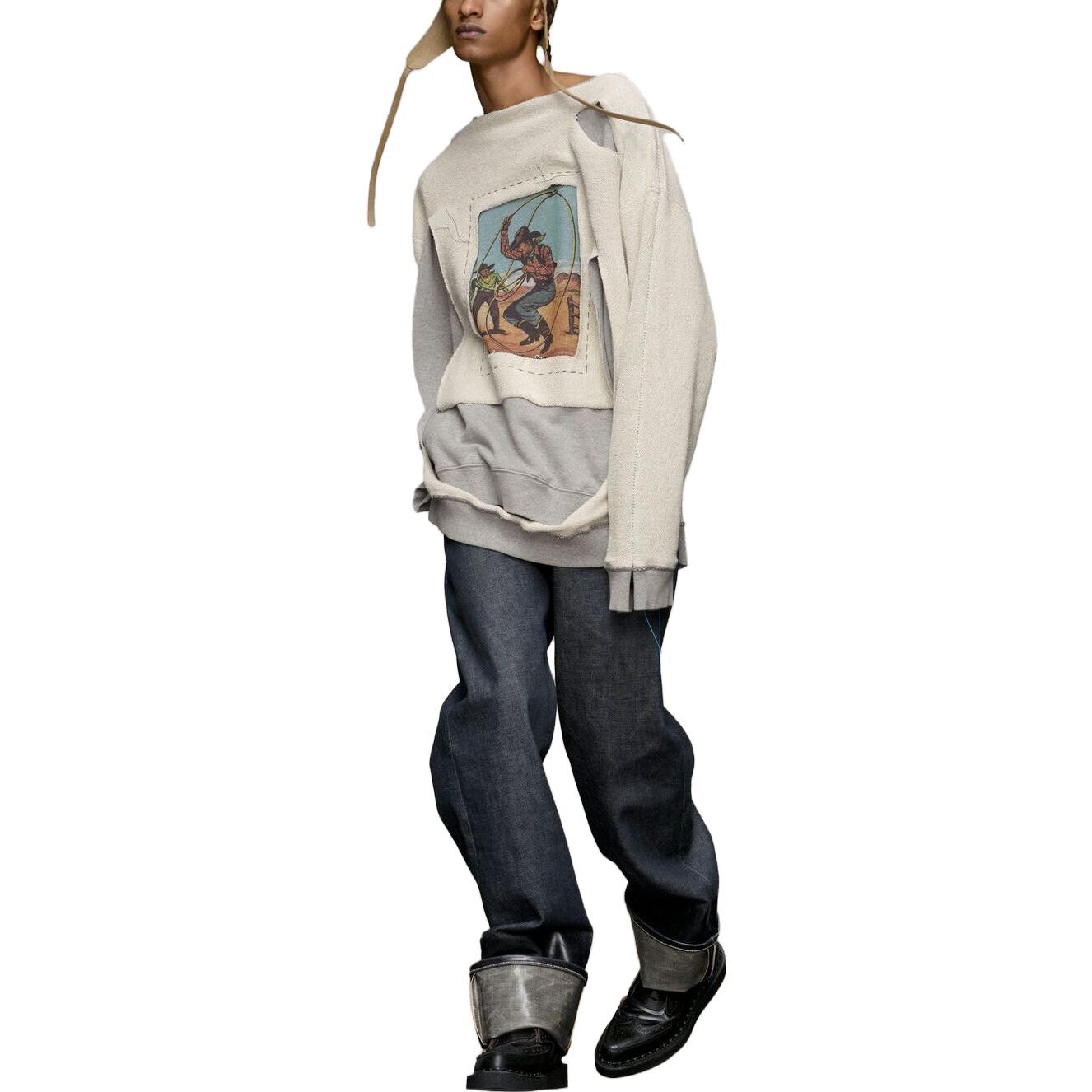 

Толстовка мужская серая Maison Margiela, серый