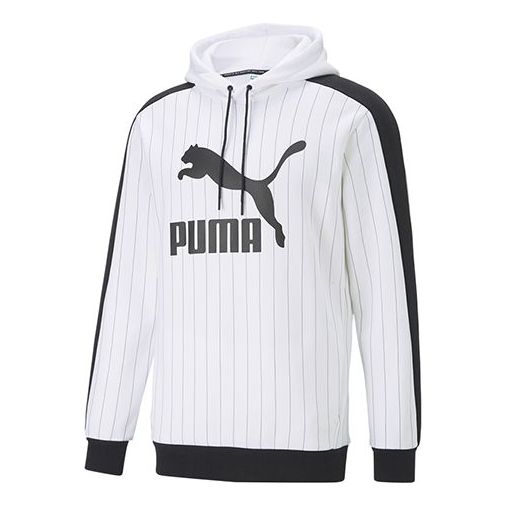 

Толстовка PUMA Pinstripe Stripes Sweatshirt White, белый