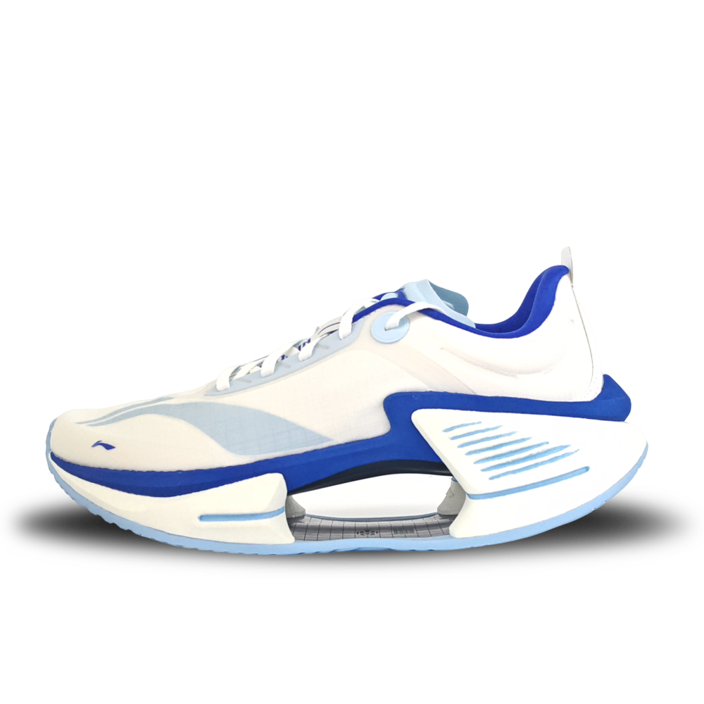 

LINING Кроссовки для бега Shadow 3 ESSENTIAL Breathable Support Rebound Low Top, мужские, белые, синие