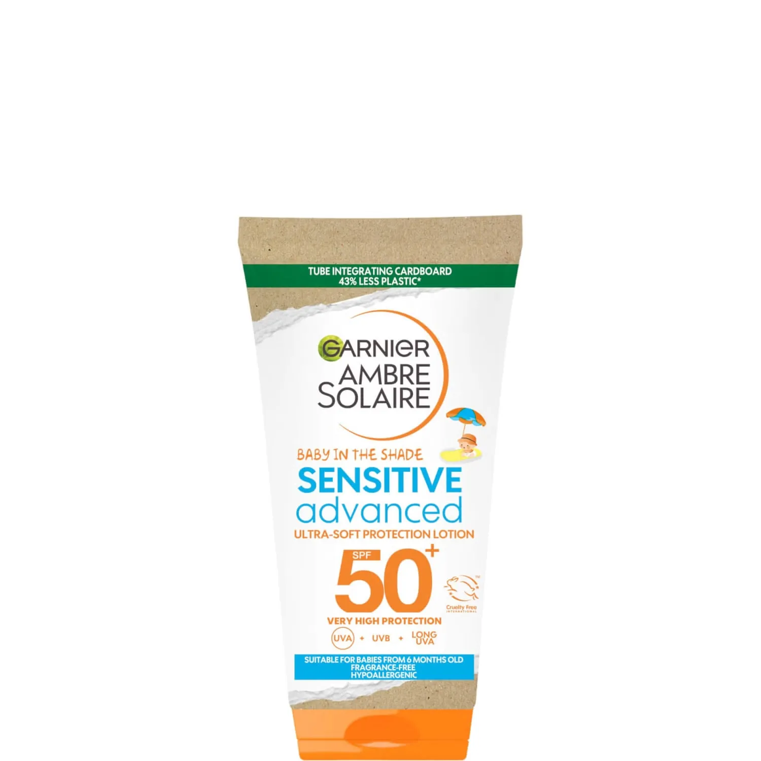 

Ambre Babies' Solaire SPF 50+ Sensitive Advanced Солнцезащитный крем 50 мл Garnier