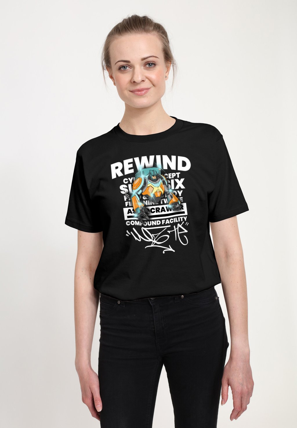 

Футболка с принтом MATT KEELING REWIND Henry Tiger, черный