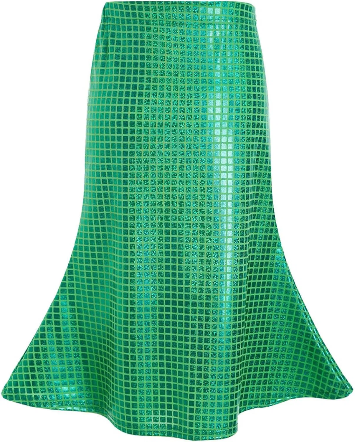 Юбка с блестящей сеткой, Glitter Mesh, бренд Generic, Green