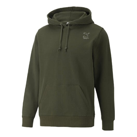 

Толстовка PUMA x Maison Kitsune Unisex Printing Green, зеленый