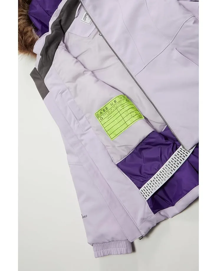Куртка Spyder Kids Lola Jacket (Toddler/Little Kid), Violet Dust — фото 2