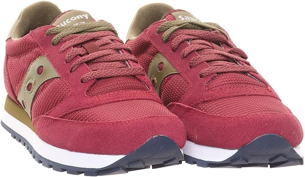 Мужские низкие кроссовки Saucony S70254 1 Original Jazz, бордовый — фото 2