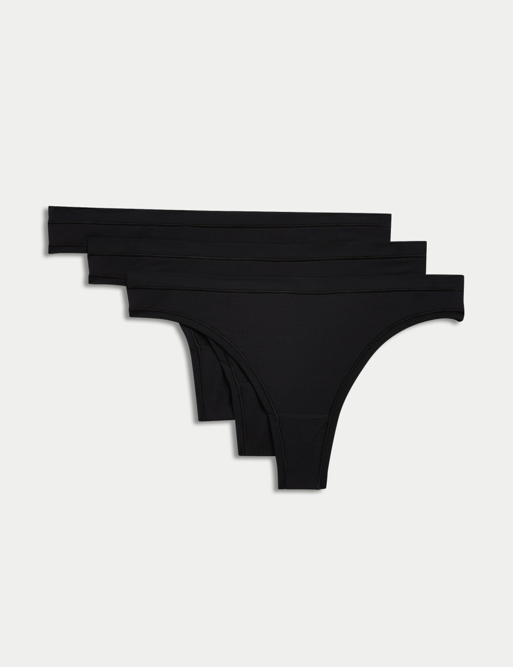 

3 пары стрингов Flexifit Modal Body by Marks & Spencer, черный