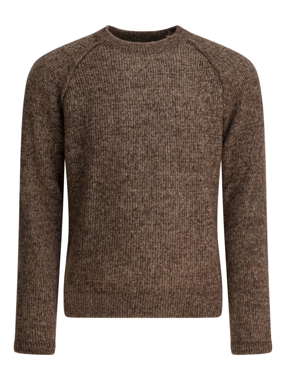 

Свитер реглан с круглым вырезом Rakki, коричневый