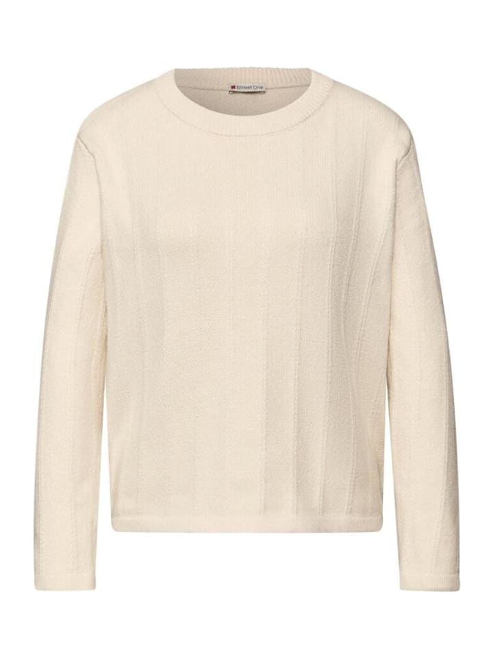 

Street One Свитер нежно-бежевого цвета