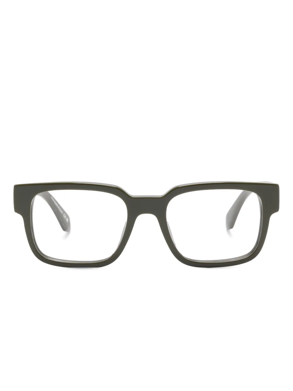 

Очки в квадратной оправе Off-White Eyewear, зеленый