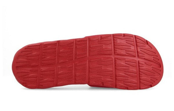 Тапочки benassi solarsoft sb 'university red' Nike, красный — фото 4