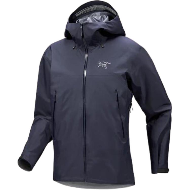 Брендовая мужская ветровка Arc'teryx BETA SL для пешего туризма, водонепроницаемая и ветрозащитная, цвет секвойя — фото 4