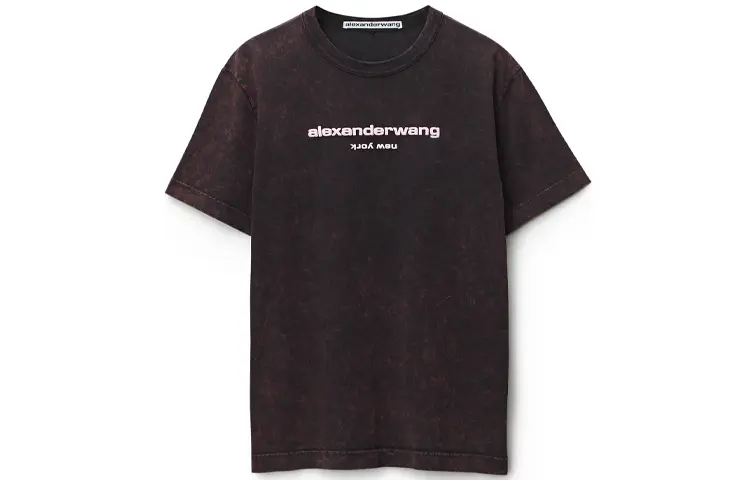 

Футболка унисекс серая Alexander Wang