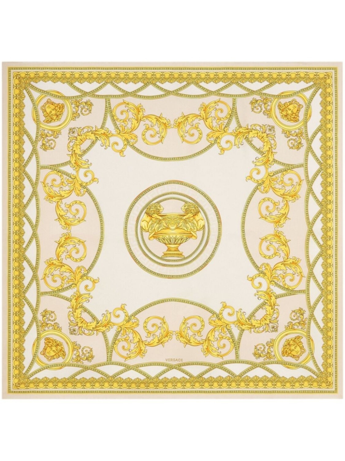 

Versace платок La Coupe Des Dieux, нейтральный цвет