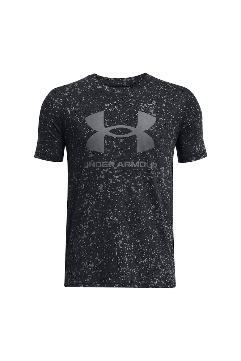 

Спортивная футболка для фитнеса с принтом Under Armour, черный