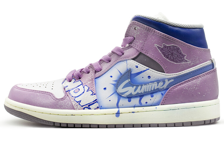 

Jordan Air Jordan 1 винтажные баскетбольные кроссовки мужские, Violet