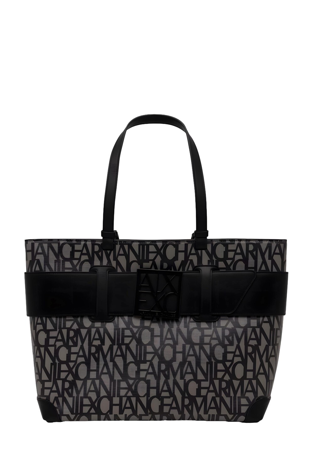 

Сумка Armani Exchange шоппер с логотипом, черный