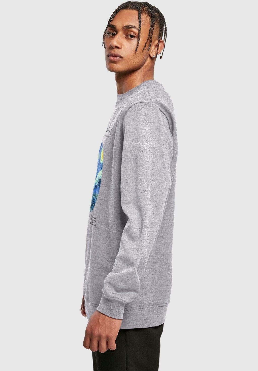 

Толстовка APOH VAN GOGH AMSTERDAM CREWNECK Merchcode, светло-серый