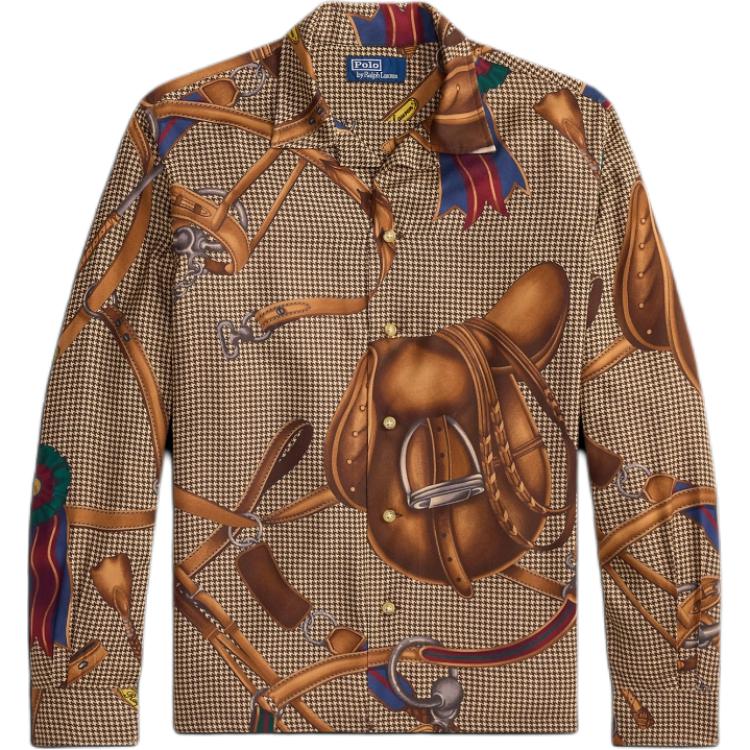 

Мужская разноцветная рубашка Polo Ralph Lauren, мультиколор