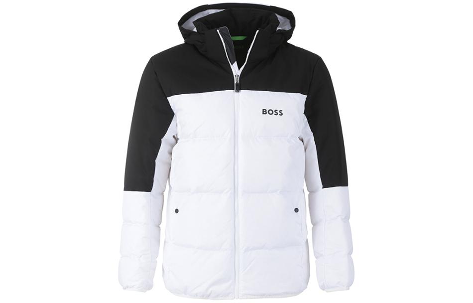 

HUGO BOSS Пуховик мужской белый, White