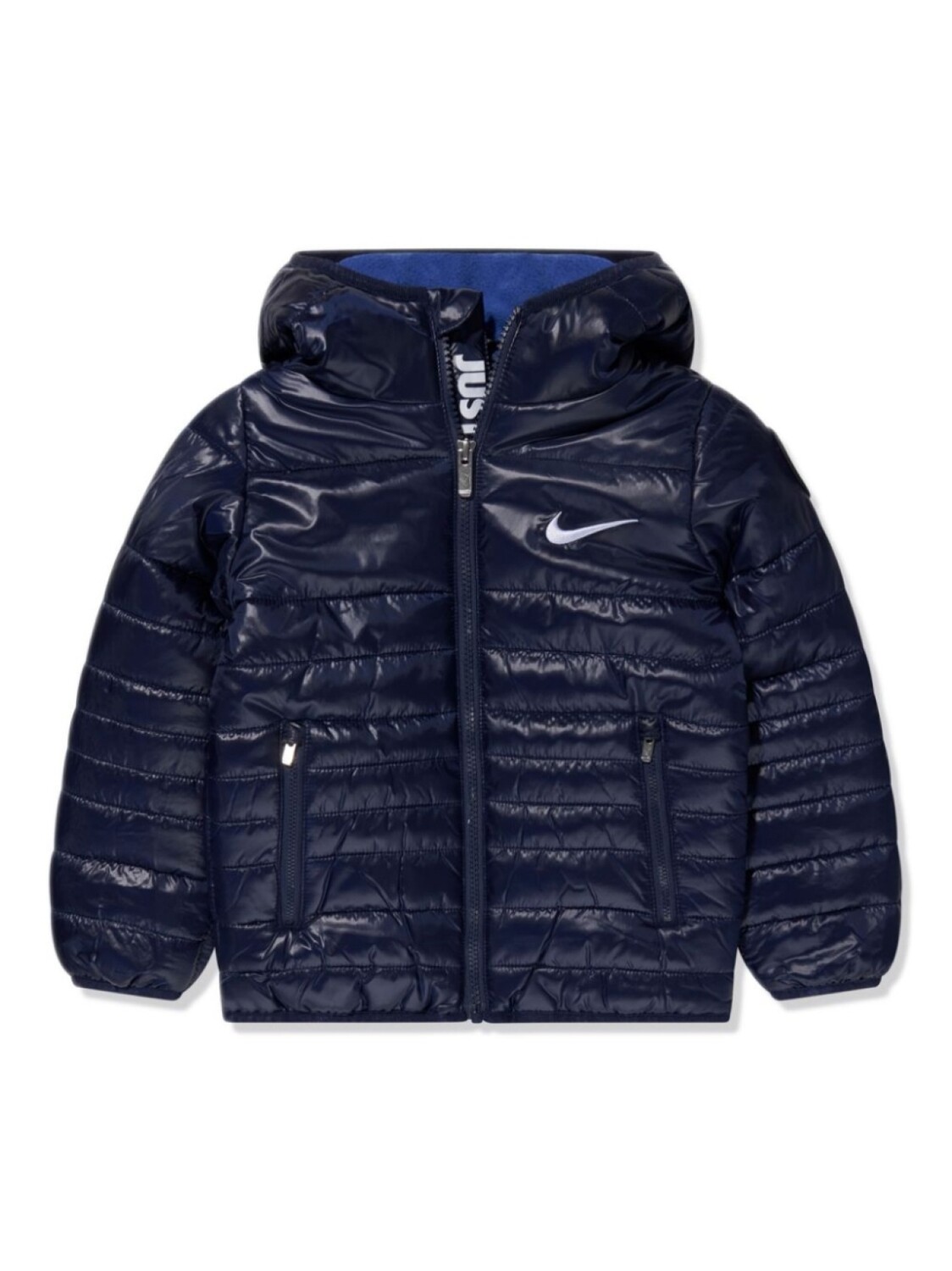 

Nike Kids пуховик с логотипом, синий