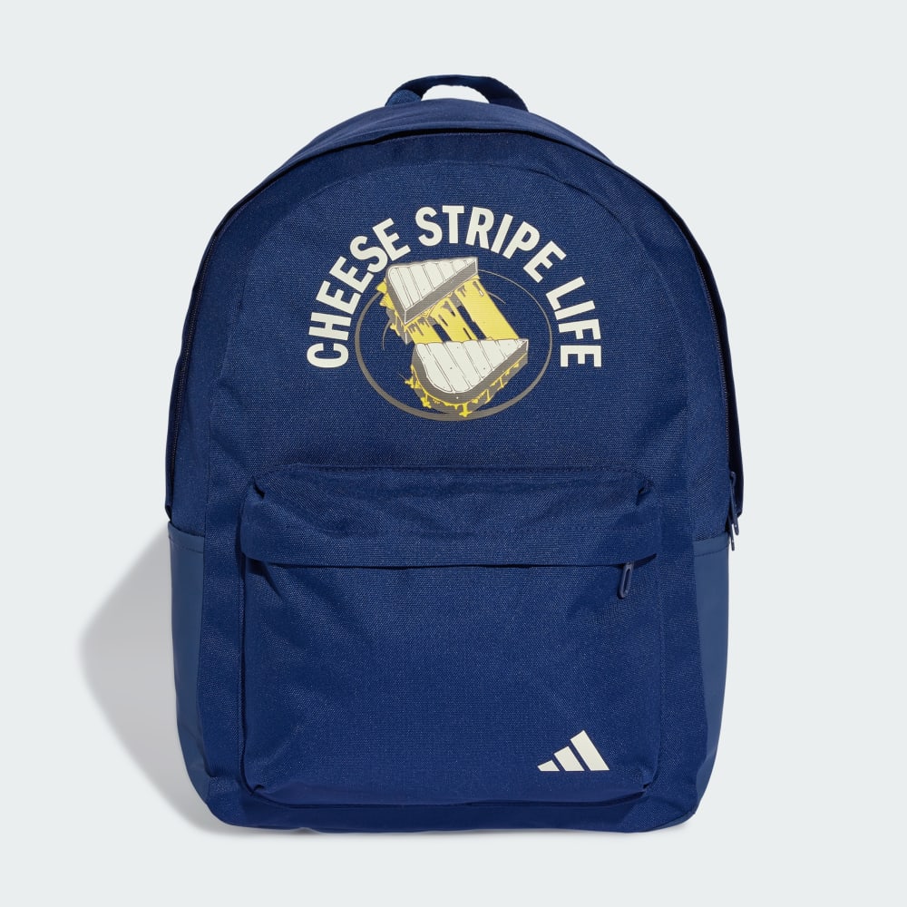 

Рюкзак Adidas Classic Grilled Cheese Graphic Backpack, цвет Dark Blue/Off White