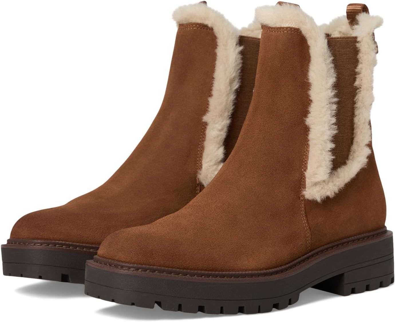 Ботинки Sam Edelman Women's Laguna, Frontier Brown Shearling