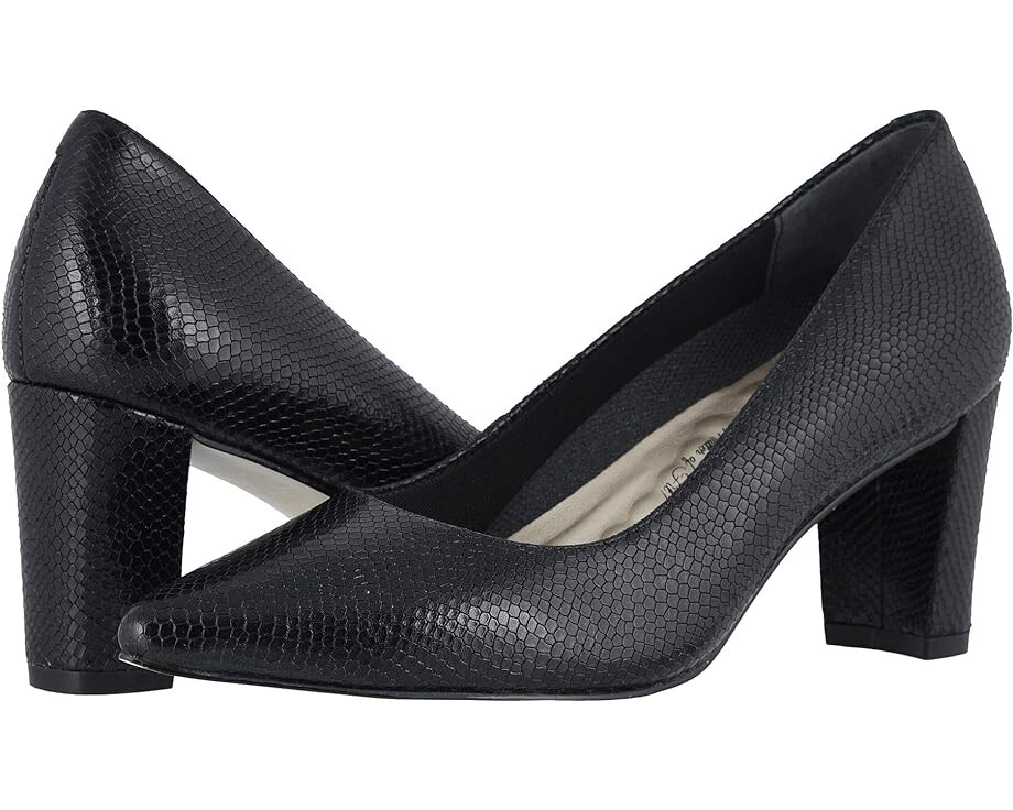 

Туфли Walking Cradles Samantha, цвет Black Snakeskin Leather