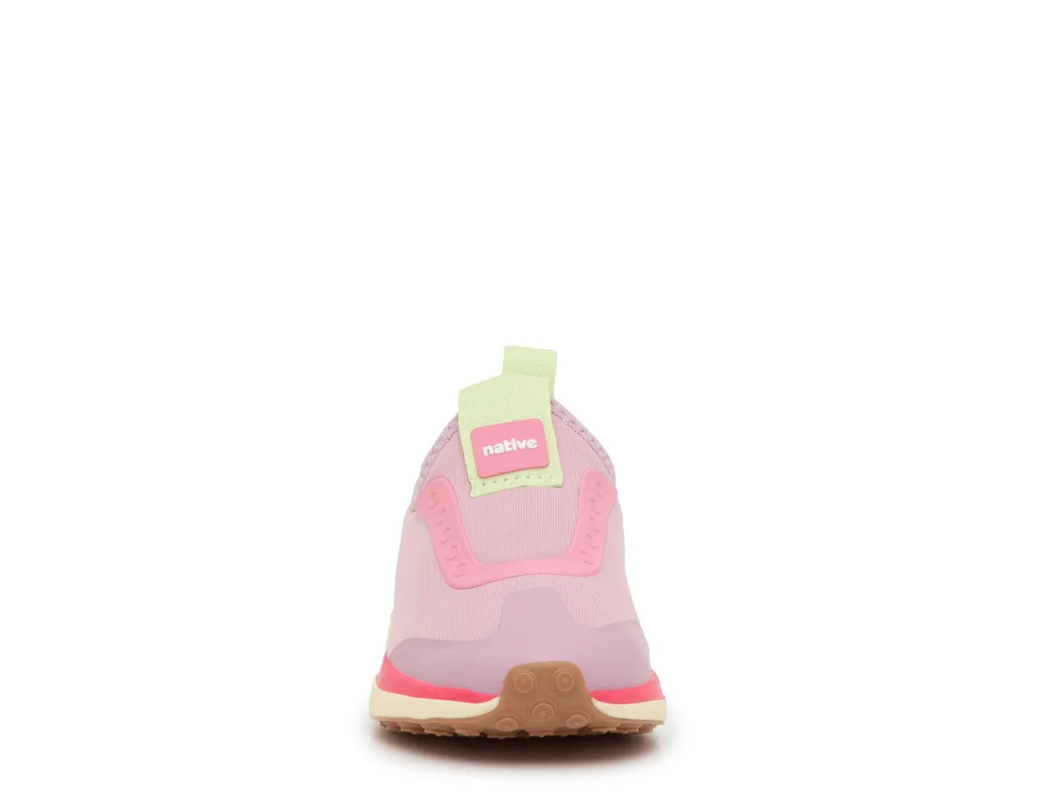 Слипоны Native Robbie Dash Slip-On Sneaker - Kids', светло-розовый — фото 2