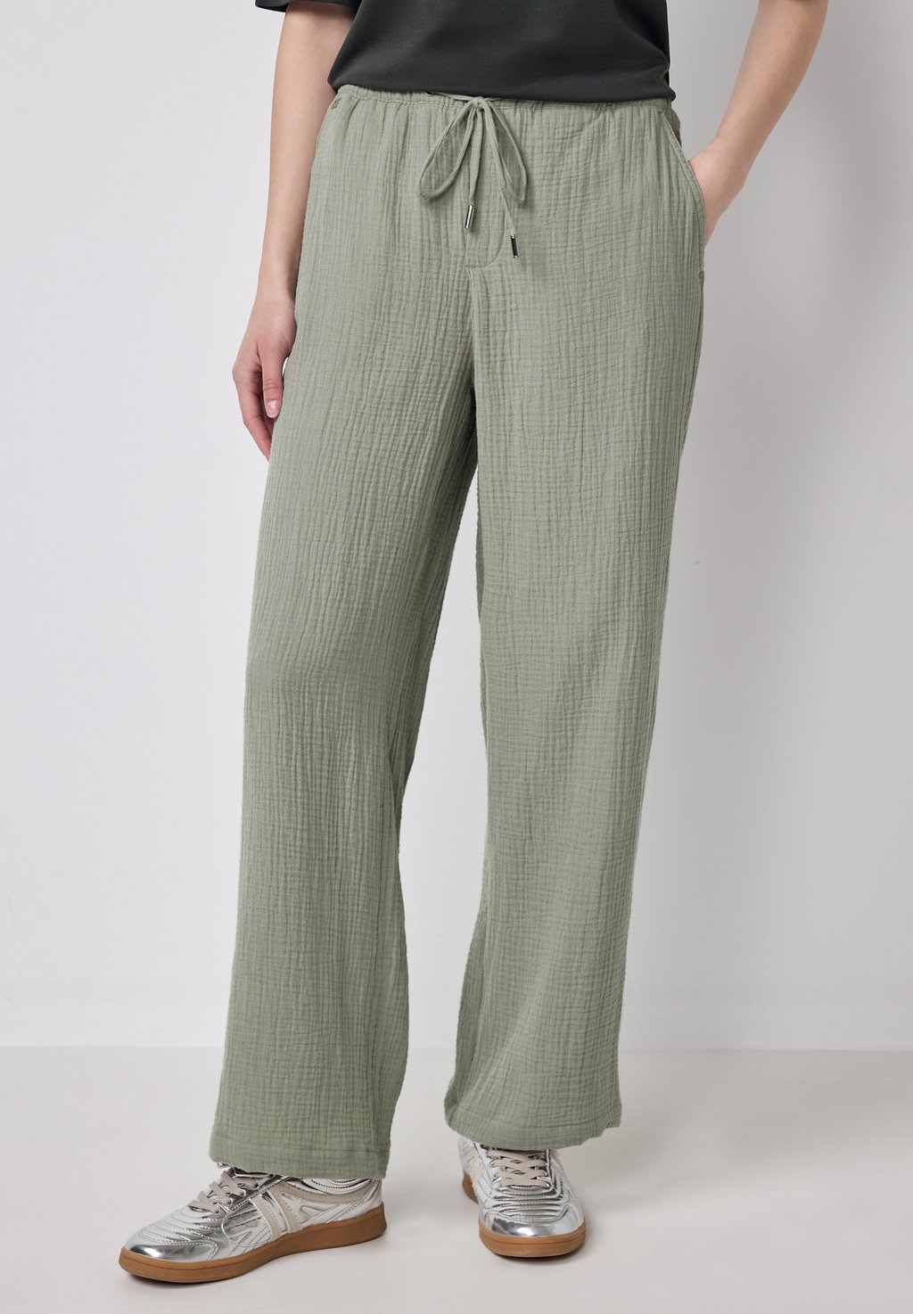 

Брюки WIDE LEG Street One Studio, цвет Grün