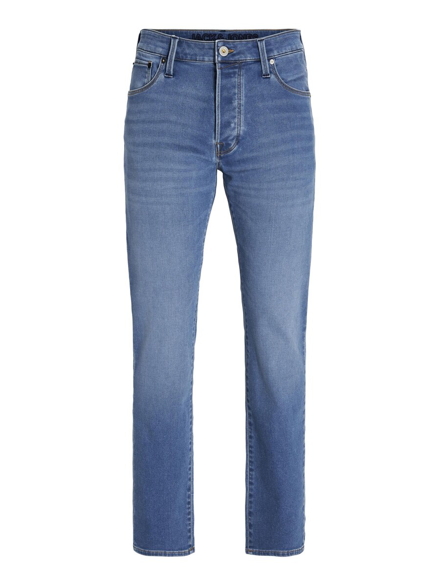 

Зауженные джинсы Jack & Jones Plus JJIMIKE JJICON, синий деним