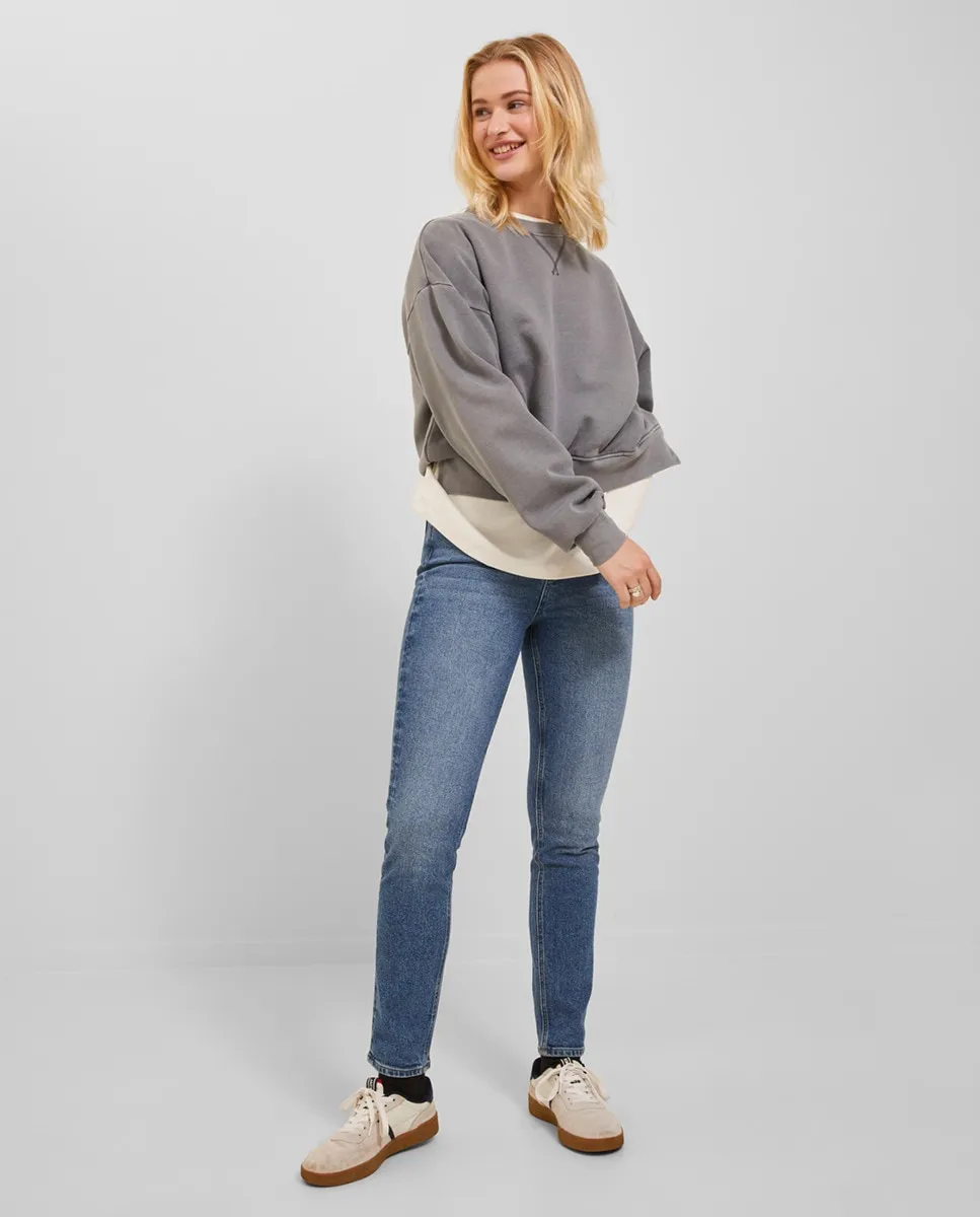 

Женские джинсы Berlin slim fit с высокой посадкой Jack & Jones, индиго