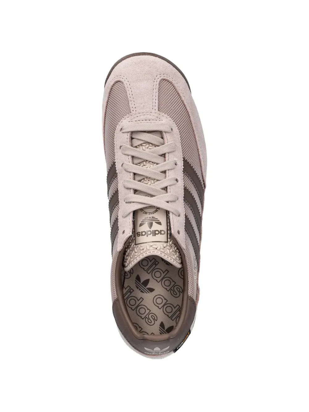 Кроссовки SL 72 с тремя полосками Adidas, бежевый — фото 4