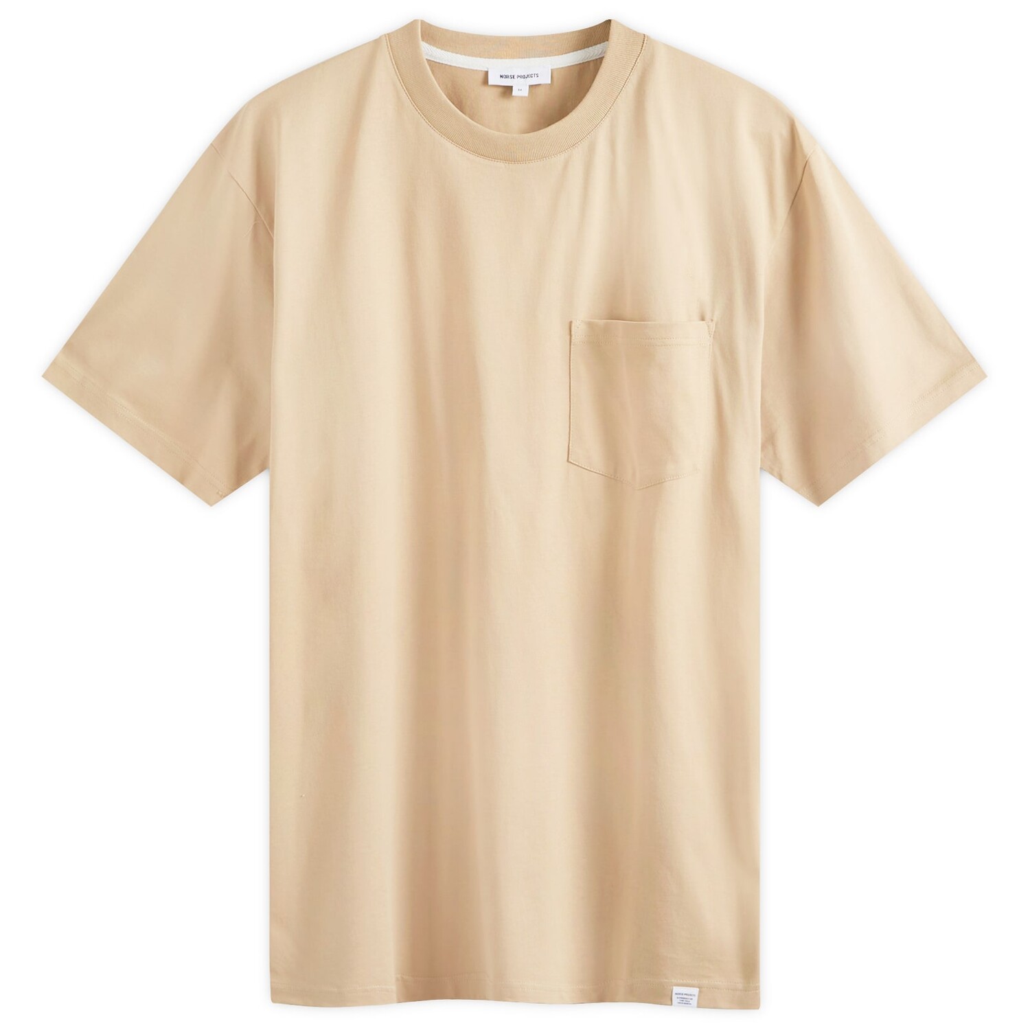 

Футболка Norse Projects Johannes Organic Pocket T-Shirt, цвет Tan