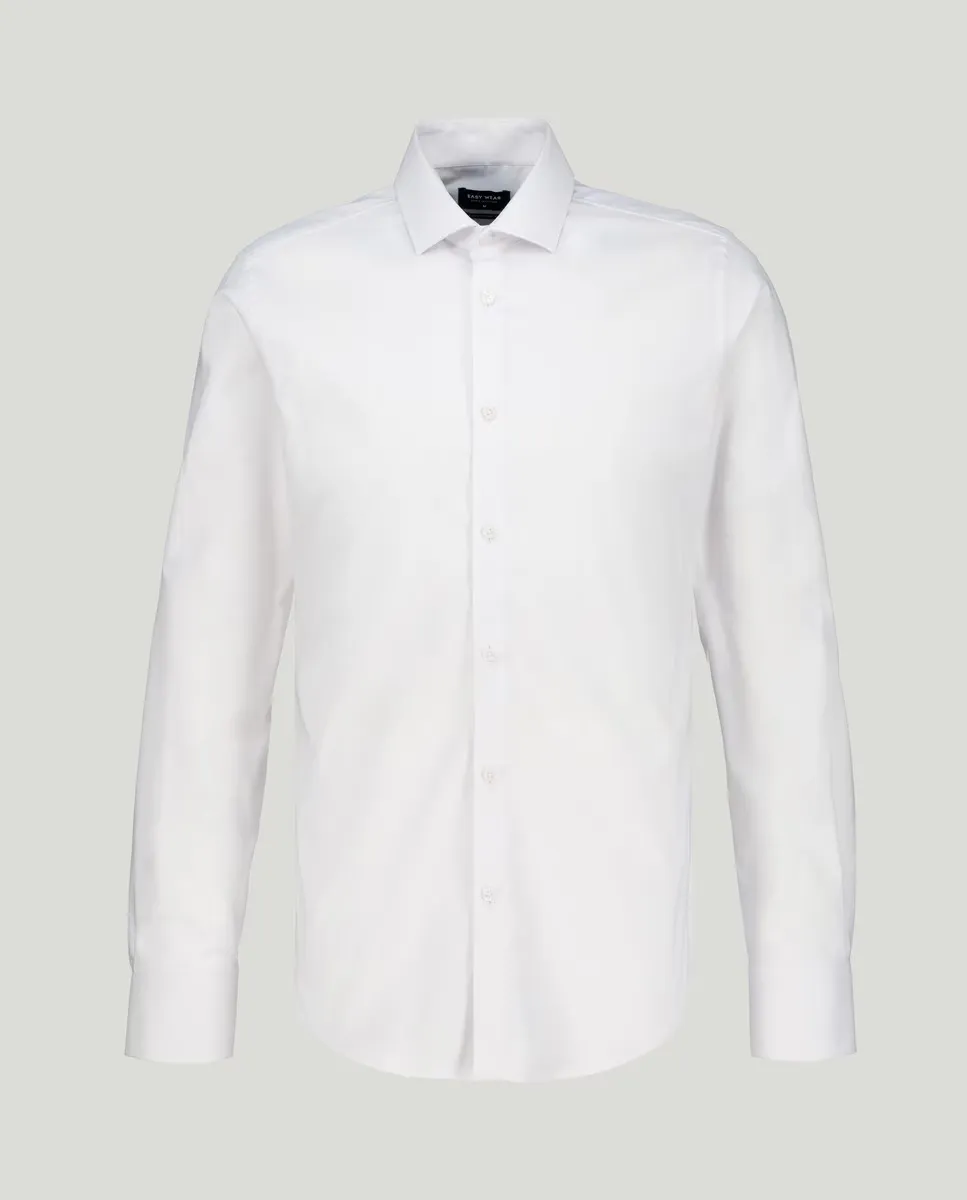 

Суперэластичная структурированная мужская рубашка Easy Wear, белый