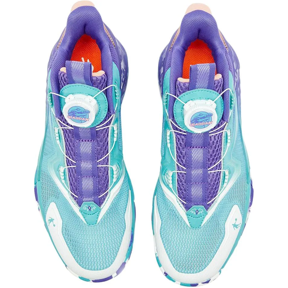 Детские баскетбольные кроссовки Unisex QIAODAN, Dreamy Blue/Dawn Purple — фото 4