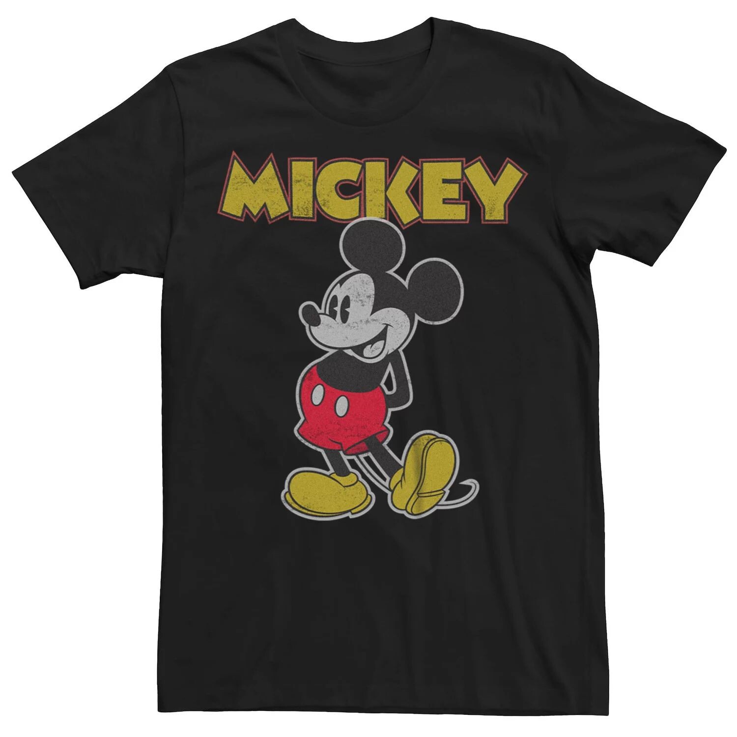 

Мужская футболка Disney's Happy Mickey Mouse Licensed Character