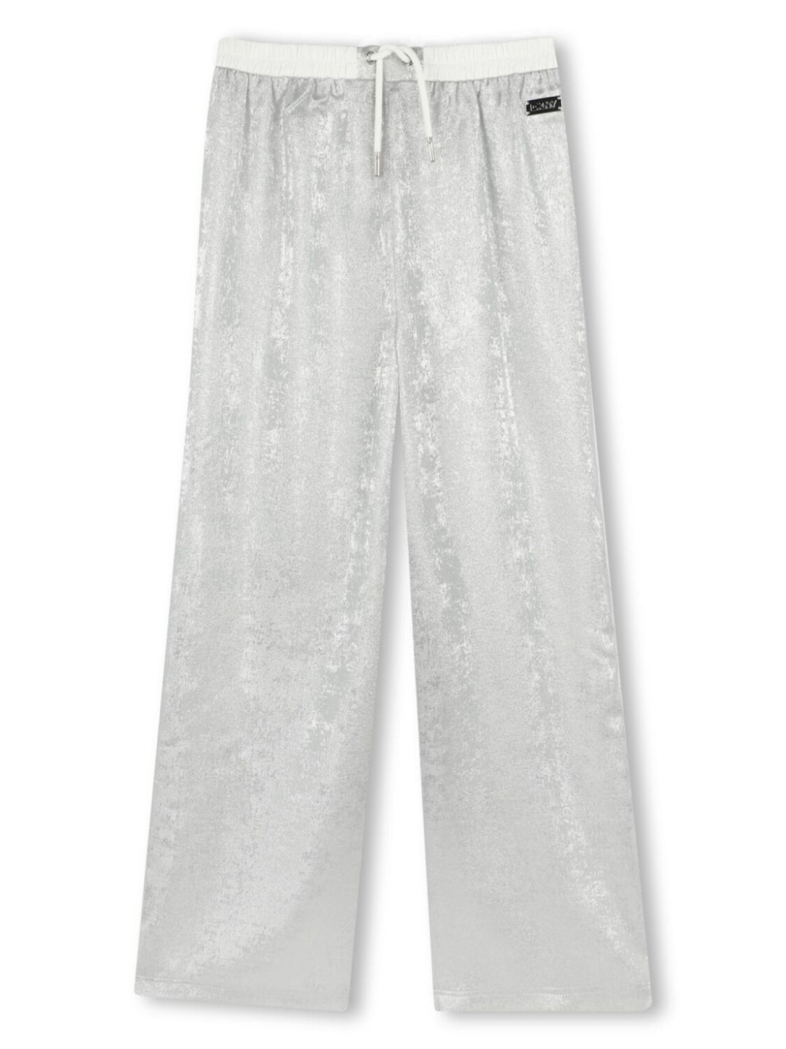 

Dkny Kids спортивные брюки с логотипом, серый