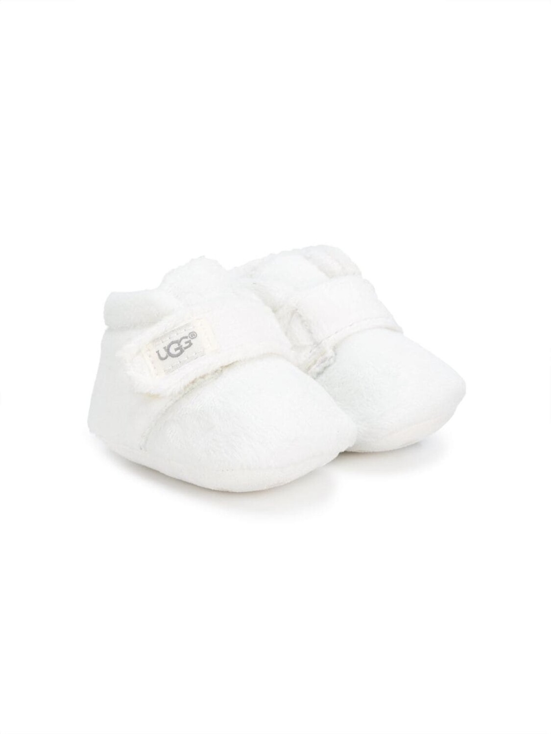 

UGG Kids пинетки на липучке, белый