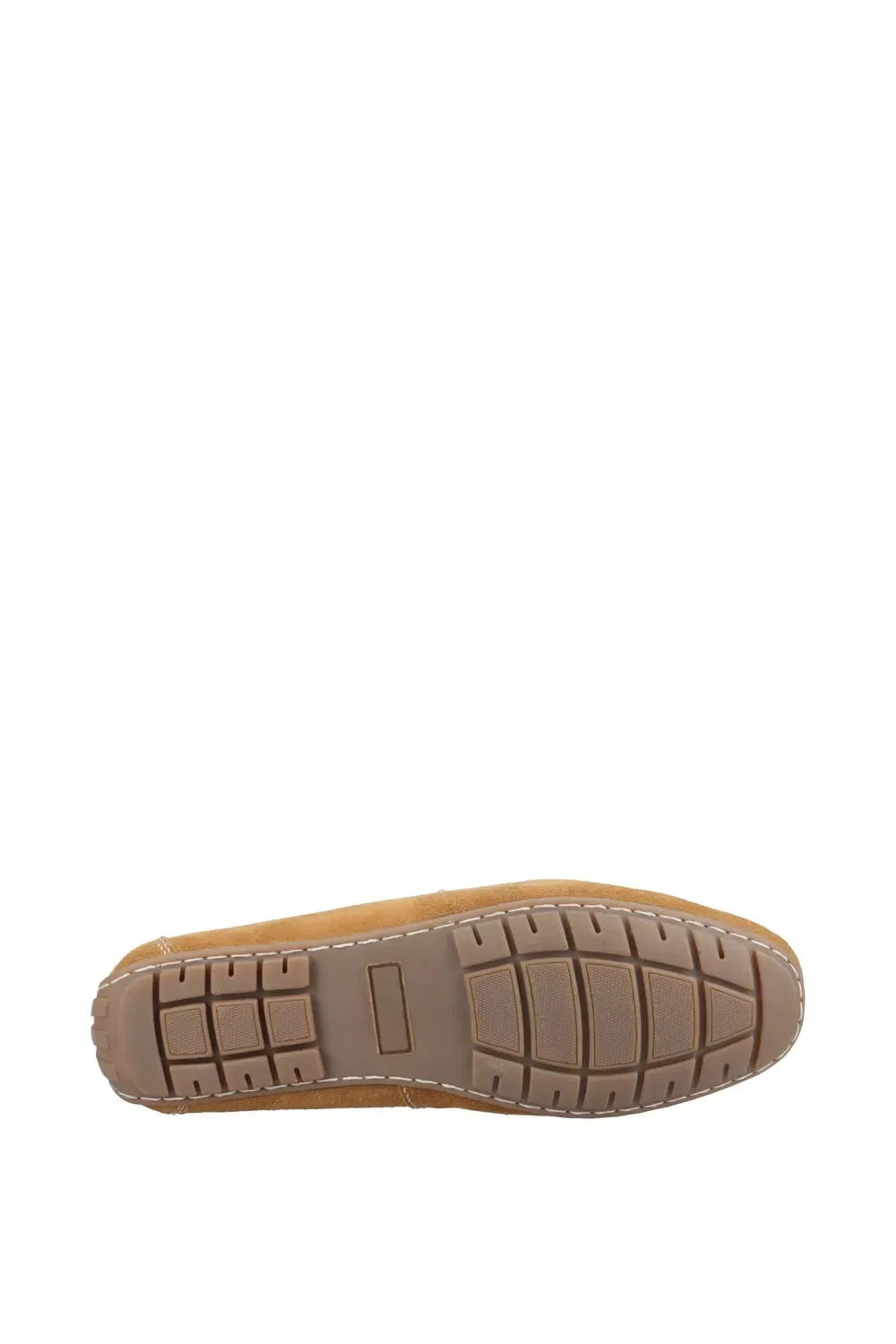 Мужские лоферы из замши Hush Puppies, бежевый — фото 3