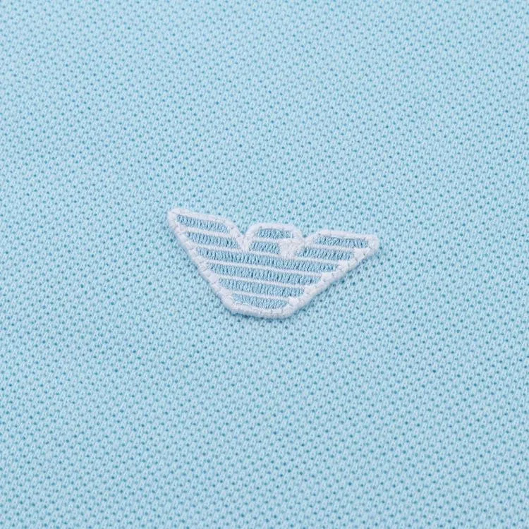 Поло унисекс EMPORIO ARMANI, Blue — фото 4