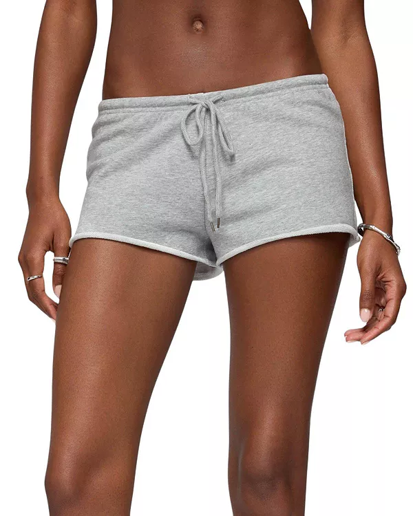 

Шорты из французской махровой ткани Leeroy Edikted, серый