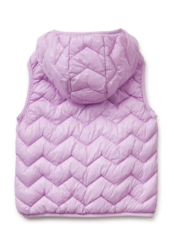 Куртка без рукавов с капюшоном и жилетом United Colors Of Benetton, Pink — фото 2