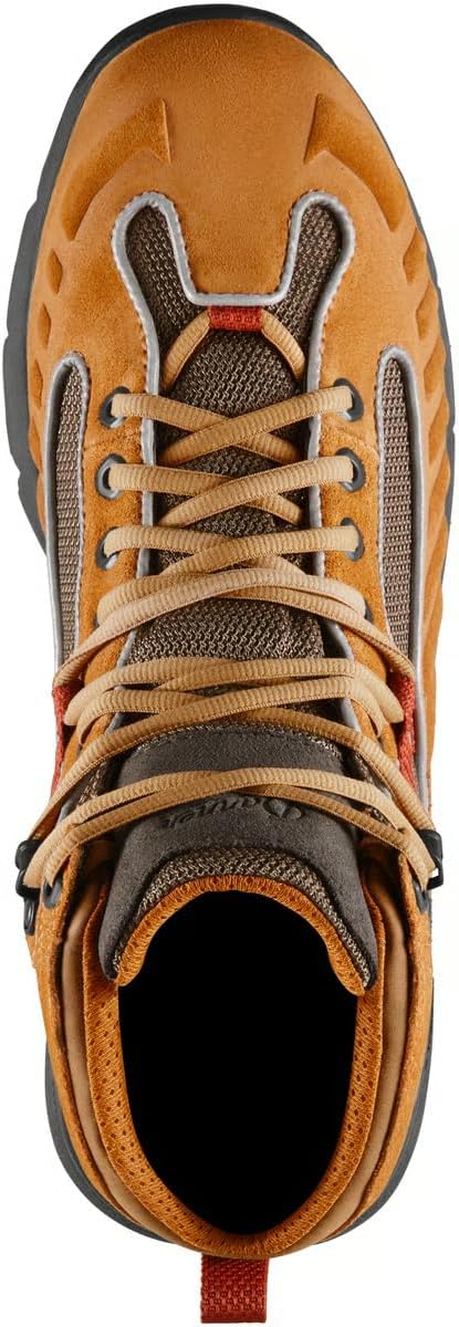 Мужские водонепроницаемые походные ботинки Danner Fullbore ID Mid для пеших прогулок, охоты и тактических приключений, Roasted Pecan/Peat — фото 4