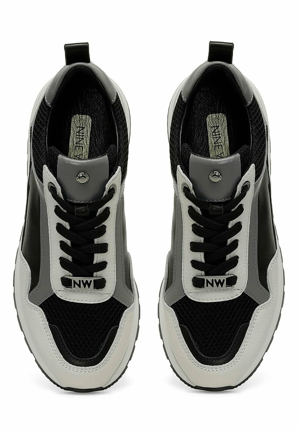

Кроссовки на шнуровке ATHLETIC ASFELA Nine West, черный