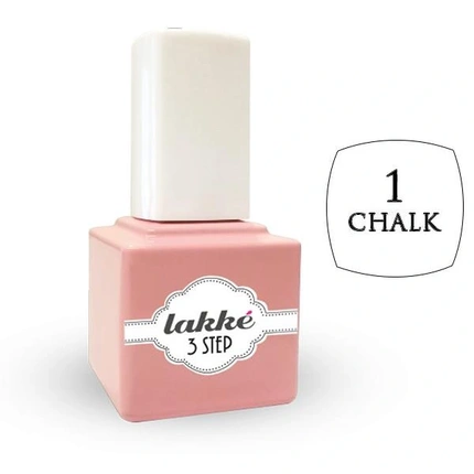 

Lakke' 3 Step 1 7 Миллилитров - Полуперманентный лак для ногтей Vip