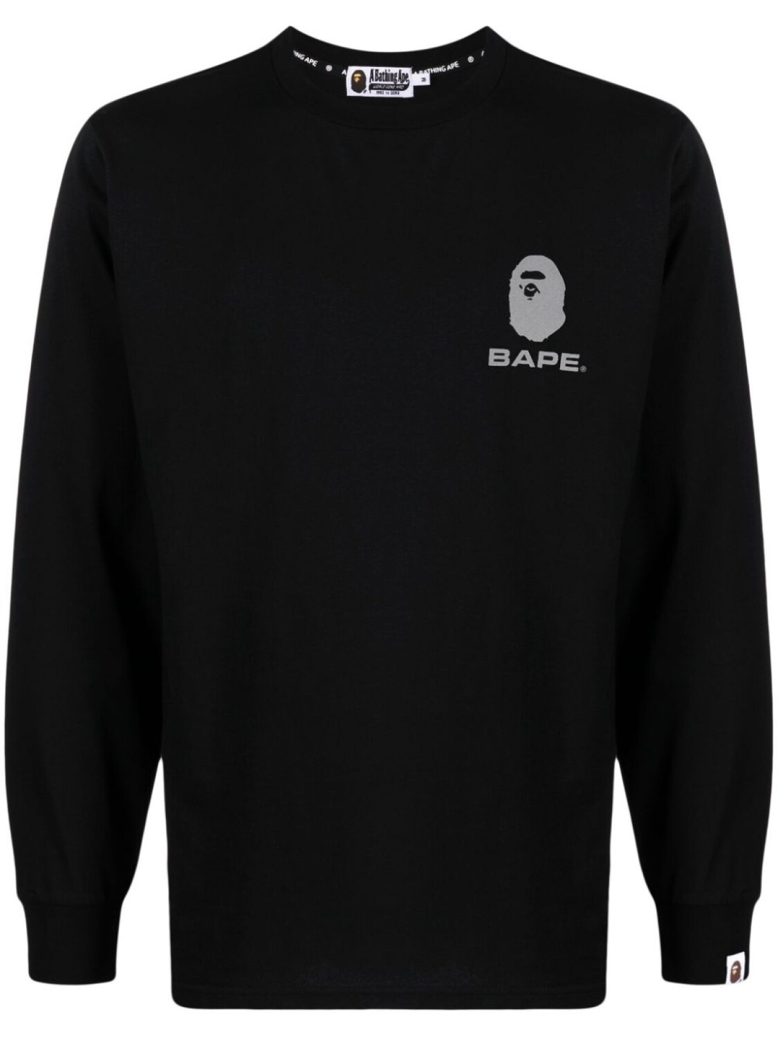 

Толстовка с логотипом A BATHING APE, черный