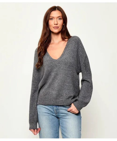 

Свитер Relaxed fit Liu Jo, серый