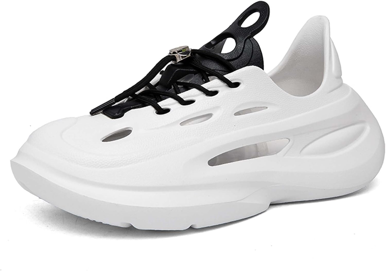 

Сандалии и шлепанцы с отверстиями для мужчин с противоскользящей подошвой для ношения на улице Cyyds, белый