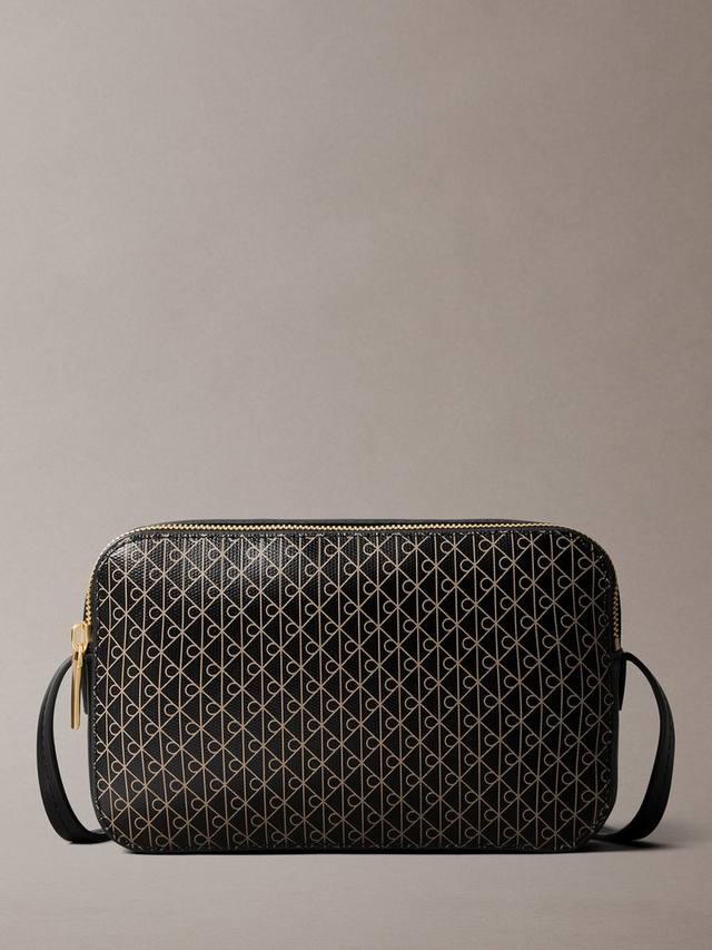 

Сумка для камеры с логотипом Monogram Calvin Klein, Black