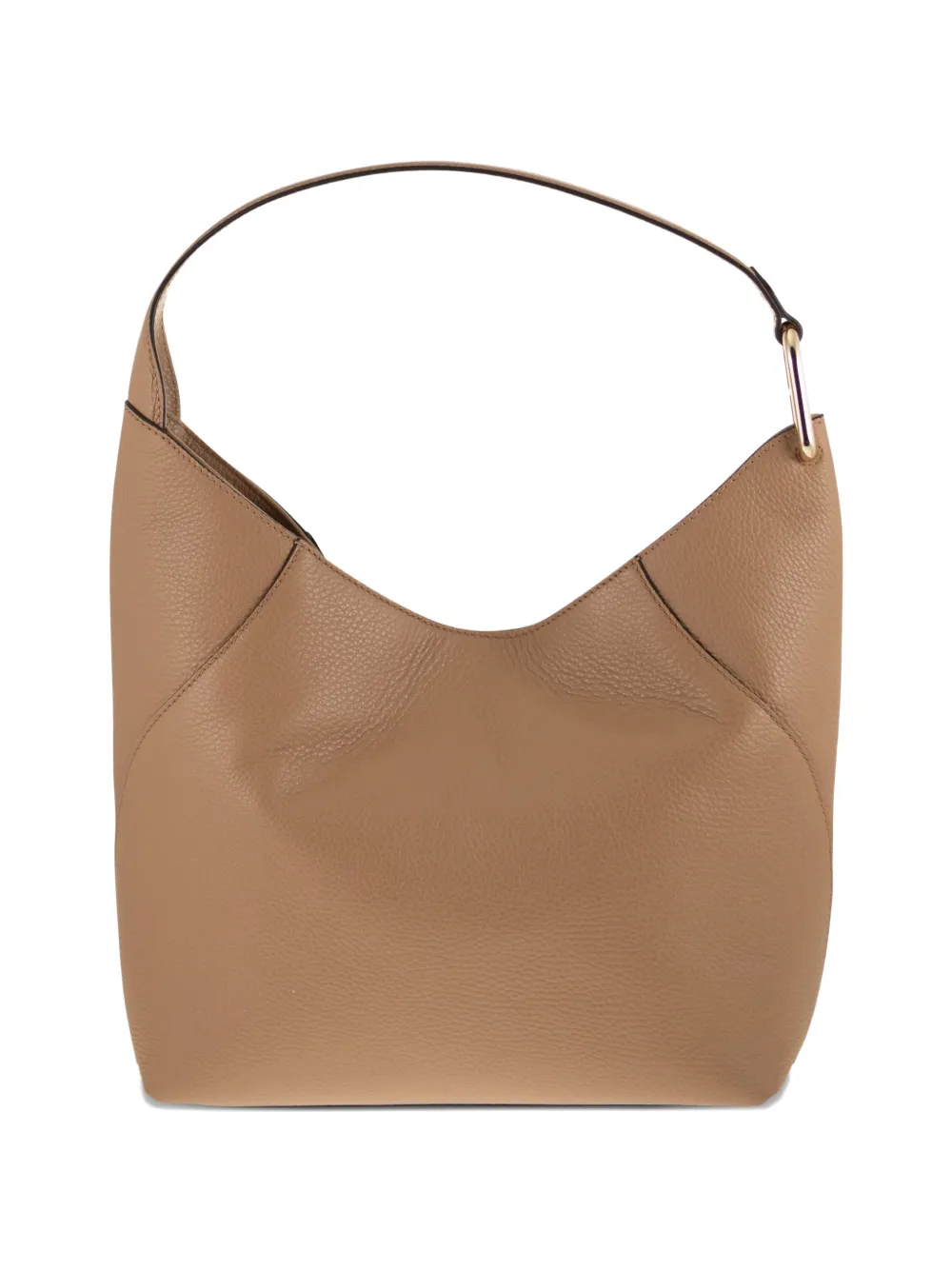 

Сумка на плечо Lara среднего размера из кожи Furla, бежевый